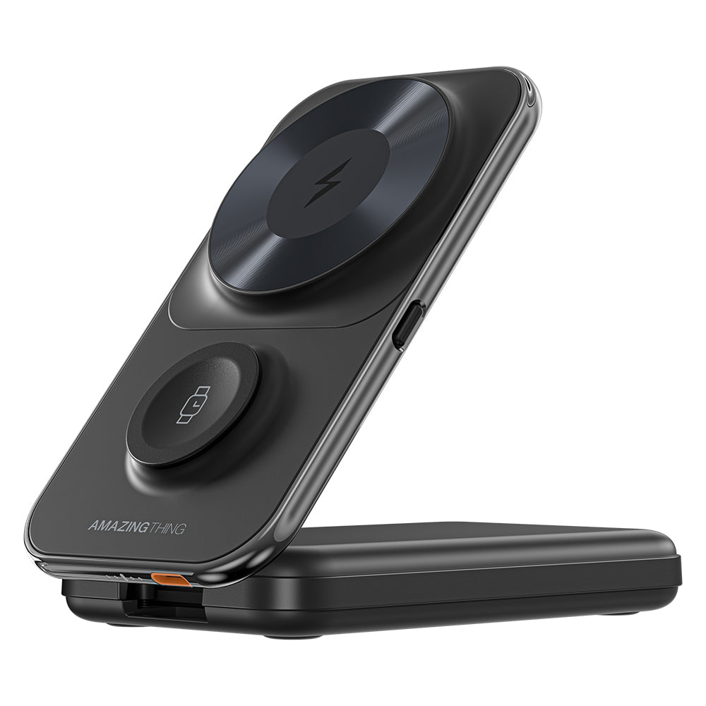 Amazingthing Thunder Pro Mag 6in1 PD22.5W Katlanabilir Standlı Kablosuz Powerbank 8000mAh Amazingthing Thunder Pro Mag 6in1 PD22.5W Katlanabilir Standlı Kablosuz Powerbank 8000mAh